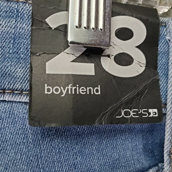Joes Jeans Women’s Size 28 Blue Distressed Boyfriend Style Casual Denim *NWT* - Picture 5 of 14